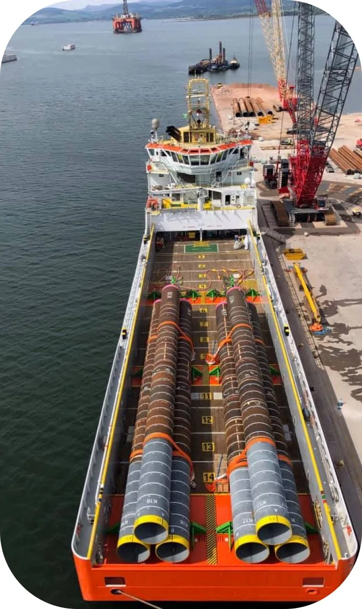 oil and gas service deck