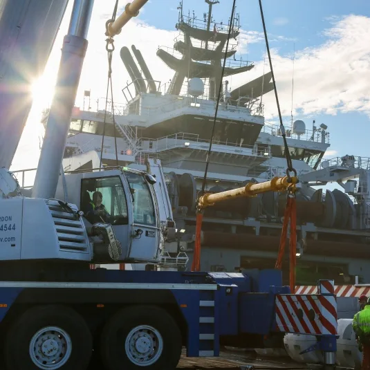 Overview image showing understanding marine logistics