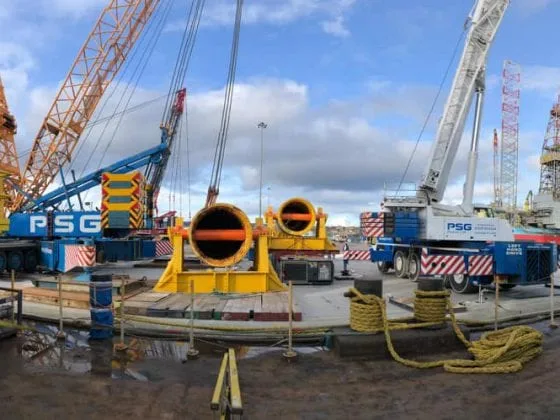 Multicat Port Services supports Deme Offshore