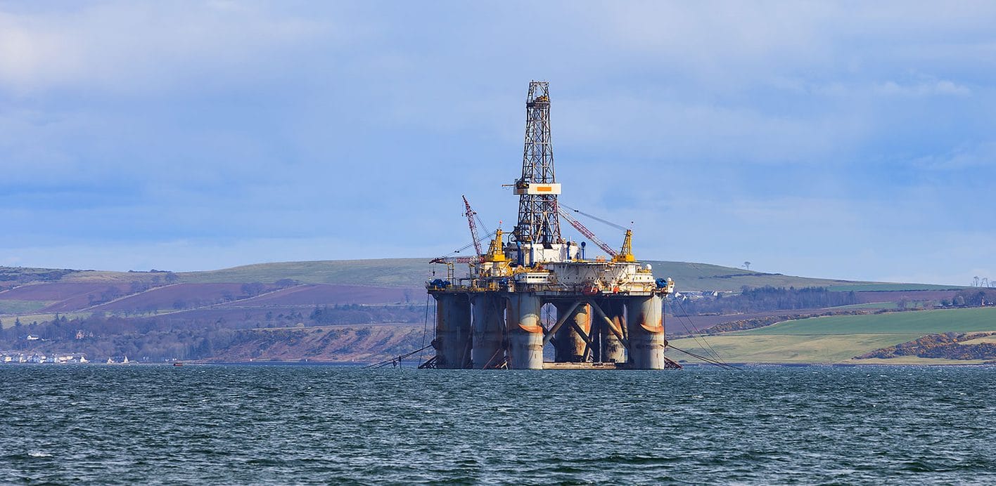 Offshore platform vessel Safe Scandinavia moored at port
