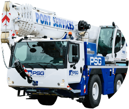 Port services crane hire