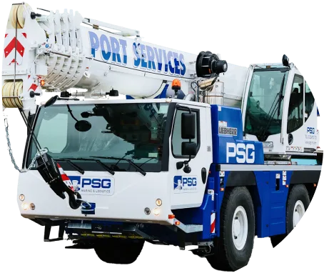 Port services crane hire