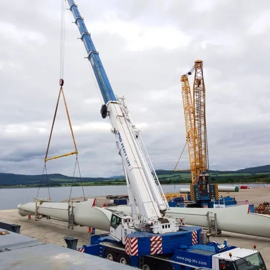 Right crane for project